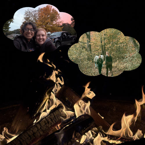 Some of the favorite weekend activities included hiking, hanging out with friends, and spending time around the campfire.
